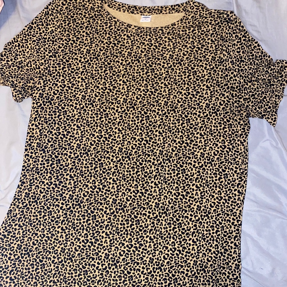 Cheetah print shirt